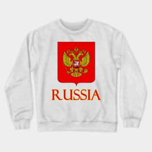 Russia - Russian Coat of Arms Design Crewneck Sweatshirt